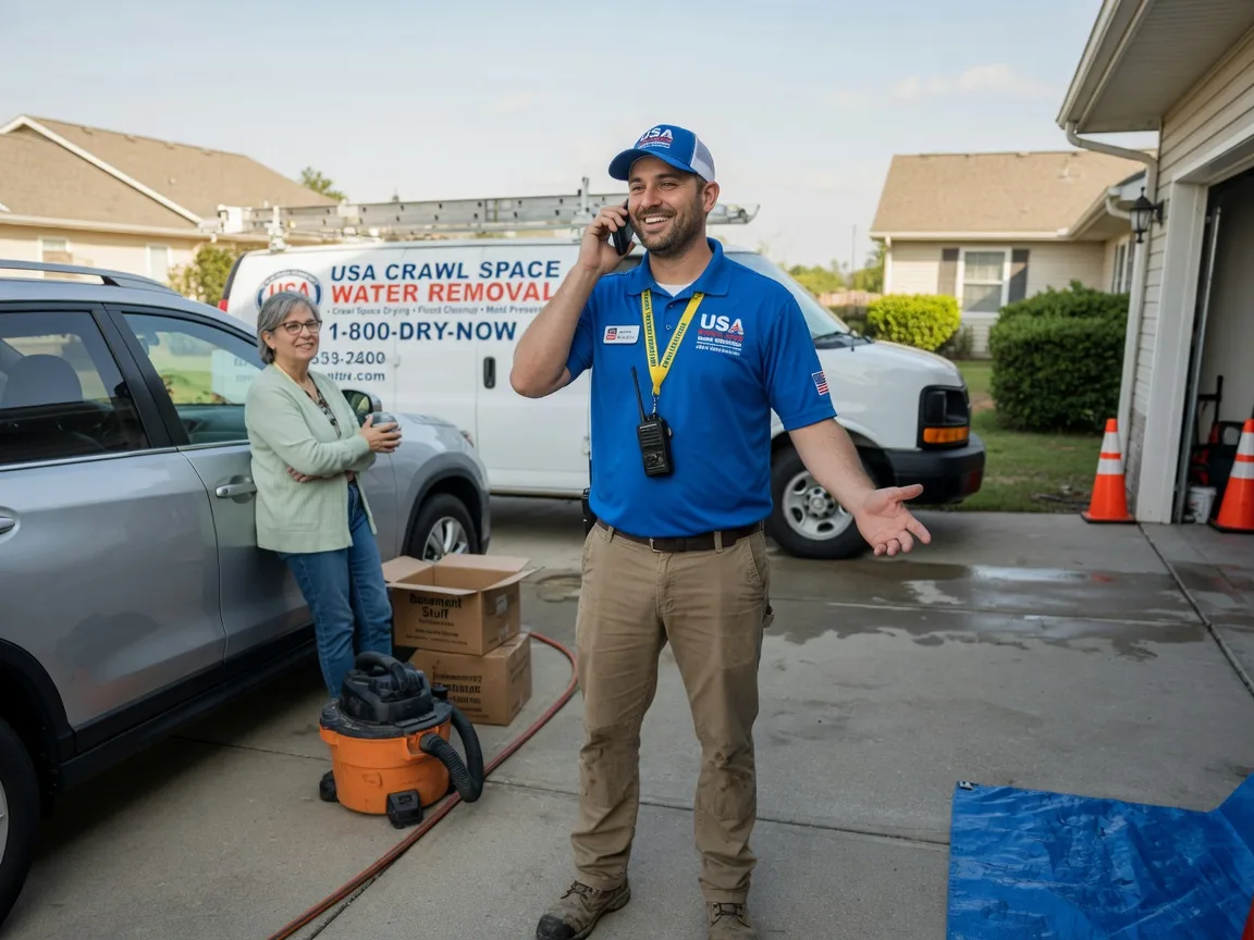Crawl Space Water Removal Harmon, IL FAQs